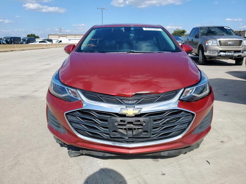 1G1BE5SM1K7141914 - 2019 CHEVROLET CRUZE LT BURGUNDY photo 5