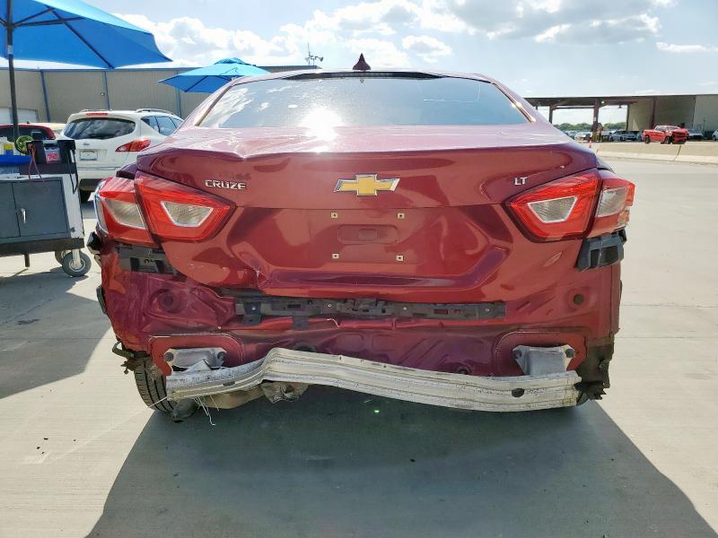1G1BE5SM1K7141914 - 2019 CHEVROLET CRUZE LT BURGUNDY photo 6