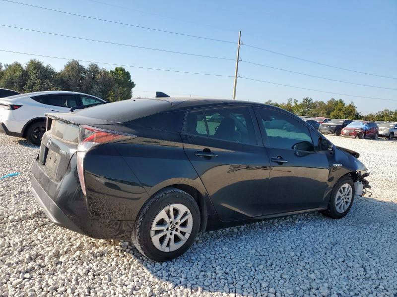 JTDKBRFU1H3547029 - 2017 TOYOTA PRIUS BLACK photo 3
