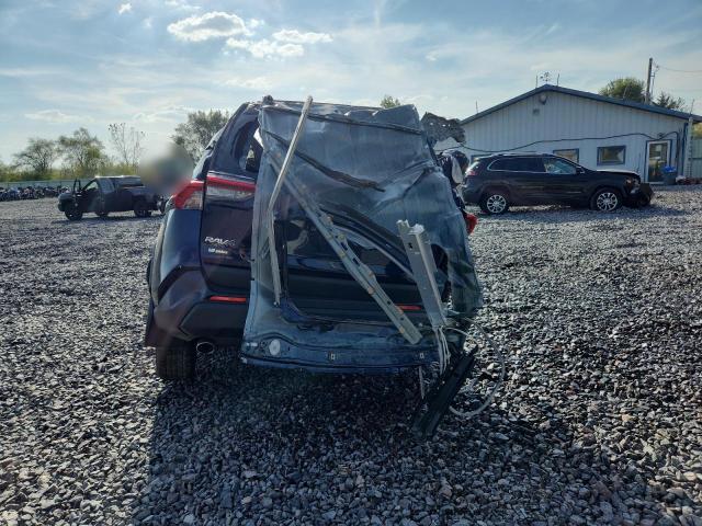 JTMRWRFV4ND166079 - 2022 TOYOTA RAV4 XLE BLUE photo 6