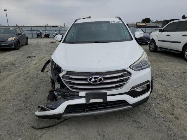 5NMZU3LB7HH050822 - 2017 HYUNDAI SANTA FE SPORT WHITE photo 5