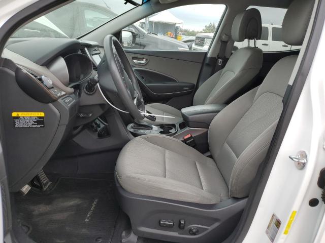 5NMZU3LB7HH050822 - 2017 HYUNDAI SANTA FE SPORT WHITE photo 7