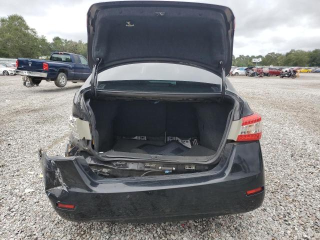 3N1AB7AP7FL659341 - 2015 NISSAN SENTRA S BLACK photo 6