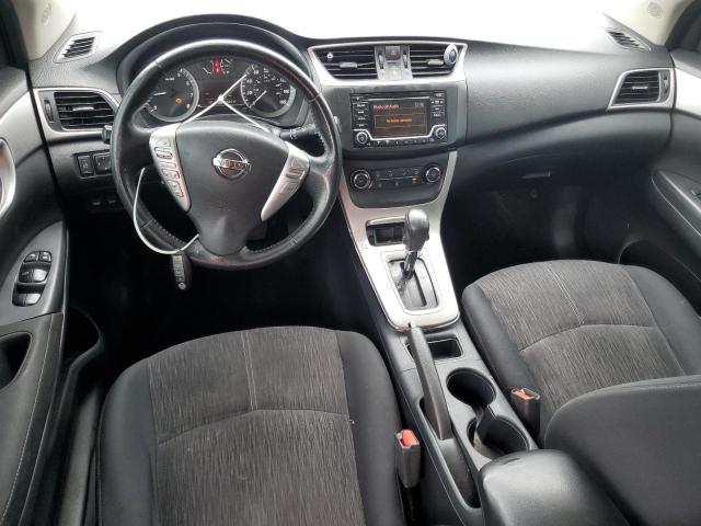 3N1AB7AP7FL659341 - 2015 NISSAN SENTRA S BLACK photo 8