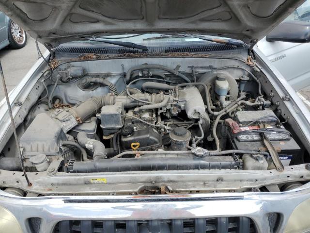 5TEVL52N22Z036861 - 2002 TOYOTA TACOMA XTRACAB 银色 照片 11