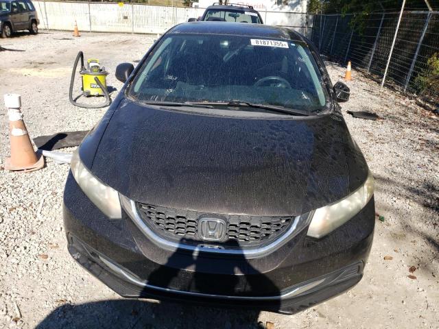 19XFB2F57DE031827 - 2013 HONDA CIVIC LX BLACK photo 5