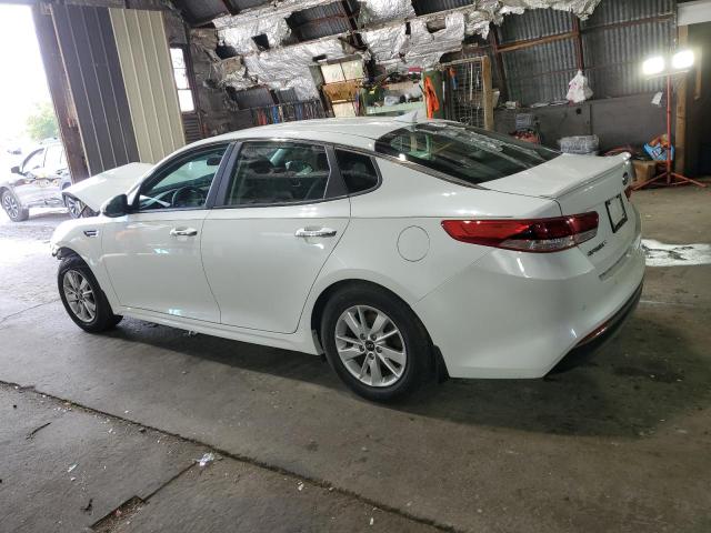 5XXGT4L32JG214118 - 2018 KIA OPTIMA LX WHITE photo 2