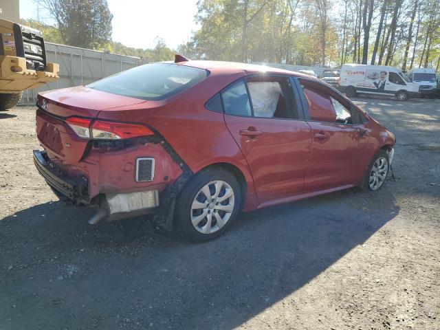JTDEPMAE1MJ140514 - 2021 TOYOTA COROLLA LE RED photo 3
