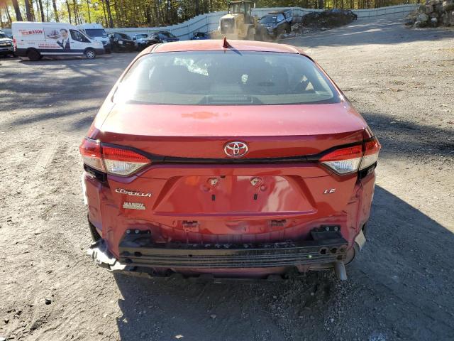 JTDEPMAE1MJ140514 - 2021 TOYOTA COROLLA LE RED photo 6