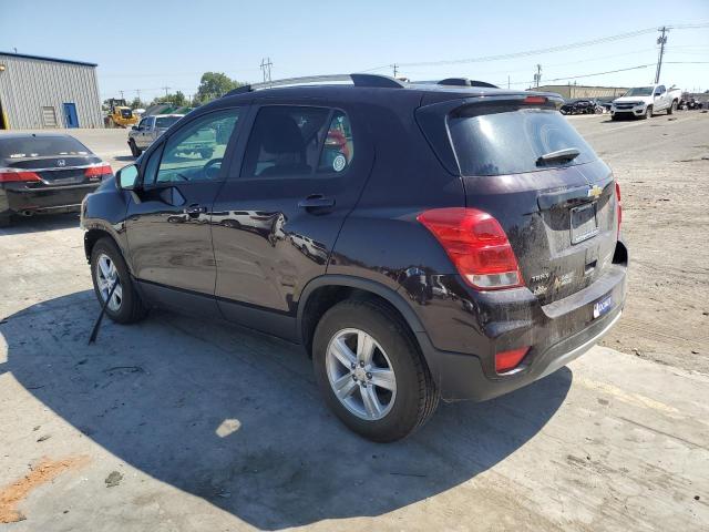 KL7CJLSM3MB369857 - 2021 CHEVROLET TRAX 1LT PURPLE photo 2