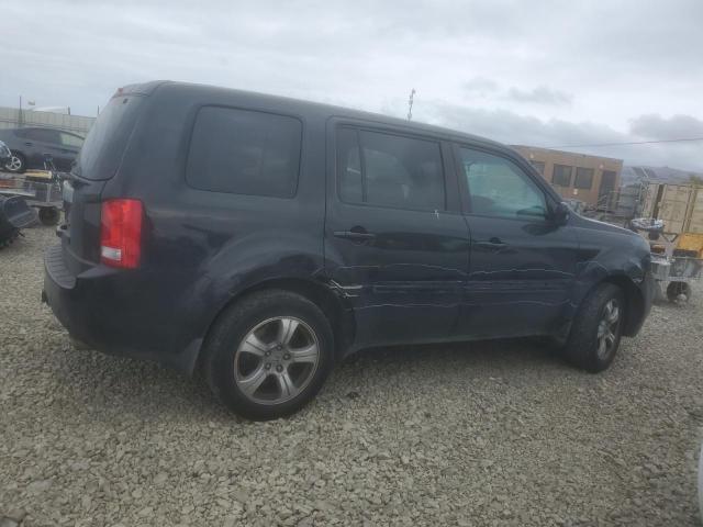 5FNYF3H49DB033256 - 2013 HONDA PILOT EX BLUE photo 3