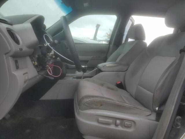 5FNYF3H49DB033256 - 2013 HONDA PILOT EX BLUE photo 7