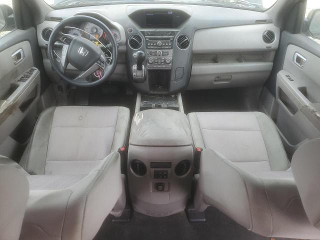 5FNYF3H49DB033256 - 2013 HONDA PILOT EX BLUE photo 8