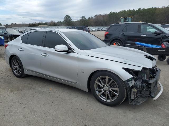 JN1BV7AP4FM352582 - 2015 INFINITI Q50 BASE SILVER photo 4