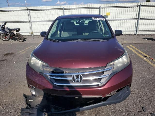 5J6RM4H36DL036744 - 2013 HONDA CR-V LX Марун фото 5