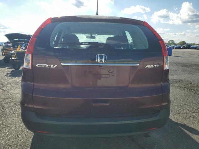 5J6RM4H36DL036744 - 2013 HONDA CR-V LX Марун фото 6