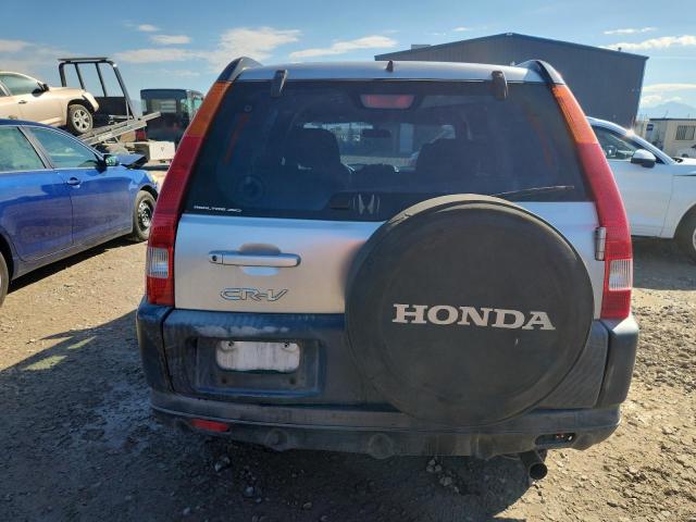 JHLRD78533C030913 - 2003 HONDA CR-V LX SILVER photo 6