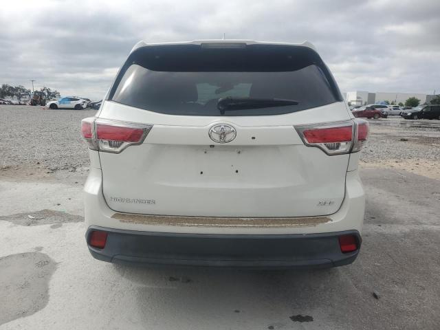5TDKKRFH8ES018299 - 2014 TOYOTA HIGHLANDER XLE Blanco foto 6
