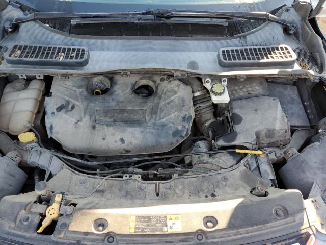 1FMCU0J97EUC64844 - 2014 FORD ESCAPE TITANIUM ნაცრისფერი ფოტო 12