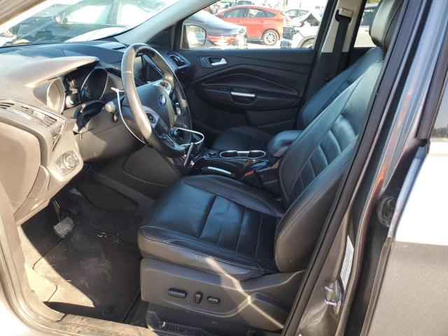 1FMCU0J97EUC64844 - 2014 FORD ESCAPE TITANIUM ნაცრისფერი ფოტო 7