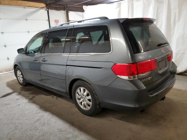 5FNRL3H40AB016337 - 2010 HONDA ODYSSEY EX GRAY photo 2