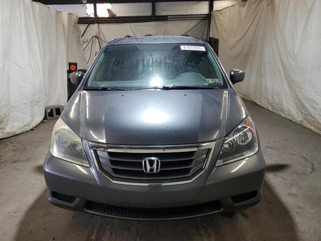 5FNRL3H40AB016337 - 2010 HONDA ODYSSEY EX GRAY photo 5