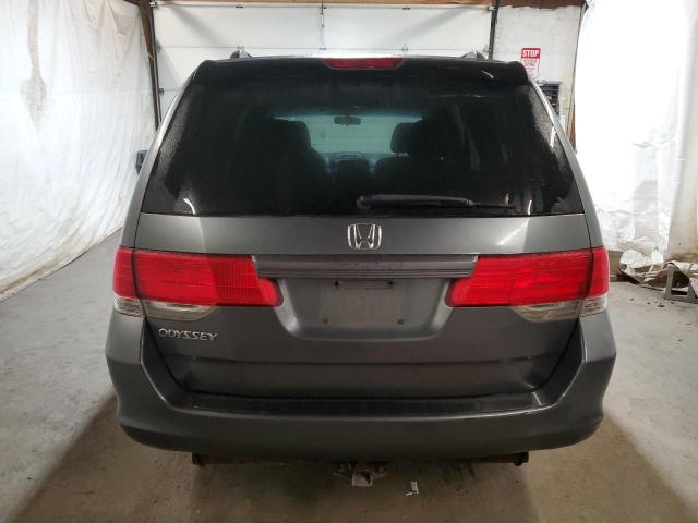 5FNRL3H40AB016337 - 2010 HONDA ODYSSEY EX GRAY photo 6