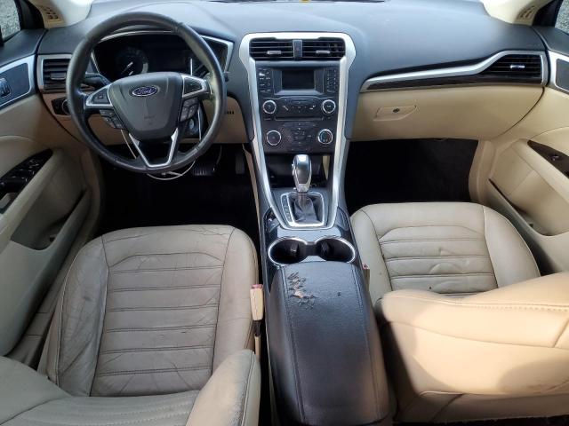 1FA6P0HD8F5115167 - 2015 FORD FUSION SE WHITE photo 8