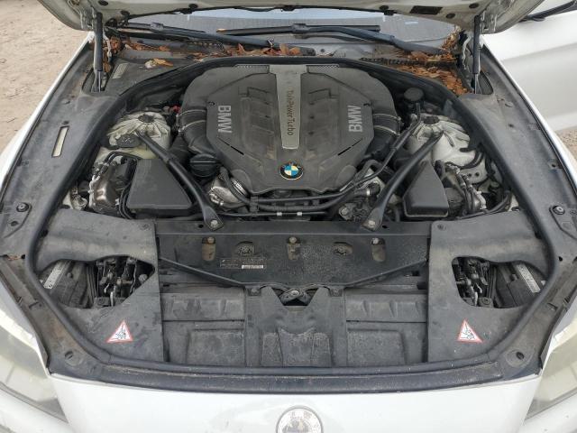 WBA6B2C52ED129734 - 2014 BMW 650 I GRAN COUPE WHITE photo 11