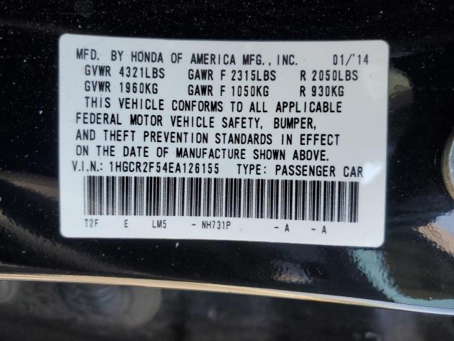 1HGCR2F54EA126155 - 2014 HONDA ACCORD SPORT 黑色 照片 13