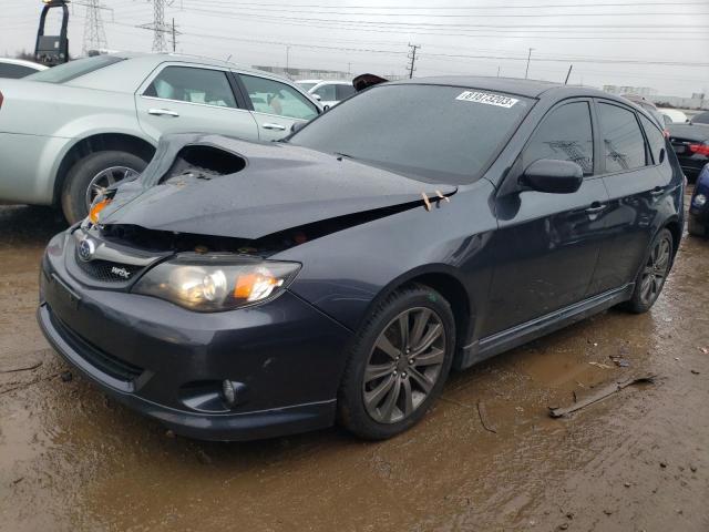 JF1GH76619G808542 - 2009 SUBARU IMPREZA WRX GRAY photo 1