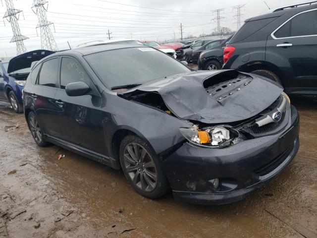 JF1GH76619G808542 - 2009 SUBARU IMPREZA WRX GRAY photo 4