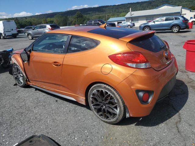 KMHTC6AE3EU192978 - 2014 HYUNDAI VELOSTER TURBO Narıncı foto 2