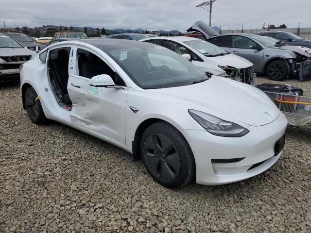 5YJ3E1EA7LF631839 - 2020 TESLA MODEL 3 白色 照片 4