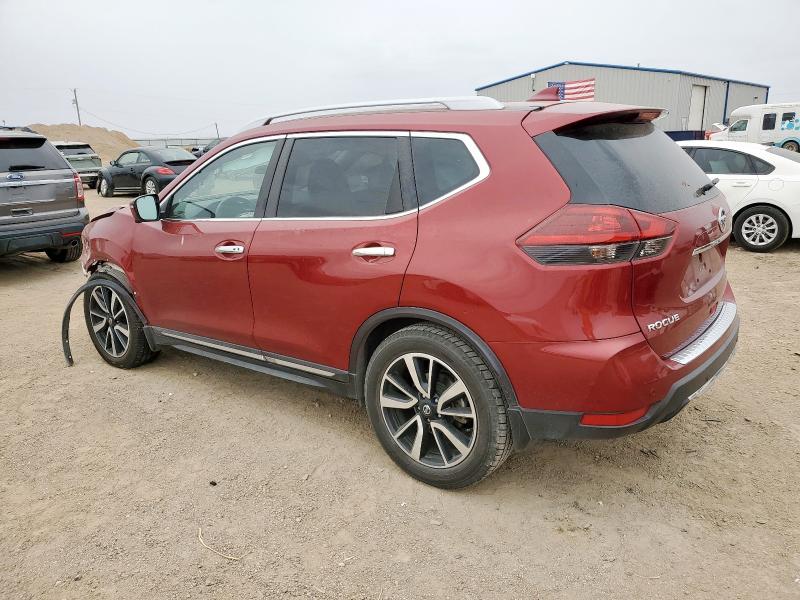 5N1AT2MT3KC785638 - 2019 NISSAN ROGUE S MAROON photo 2