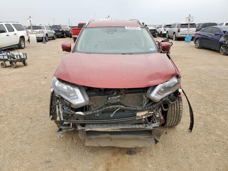 5N1AT2MT3KC785638 - 2019 NISSAN ROGUE S MAROON photo 5