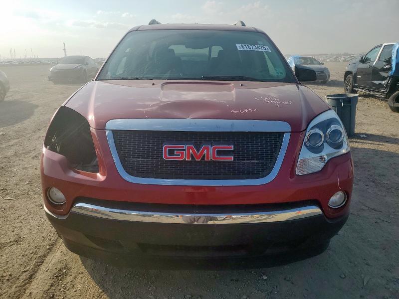 1GKKRPED5CJ220465 - 2012 GMC ACADIA SLE RED photo 5