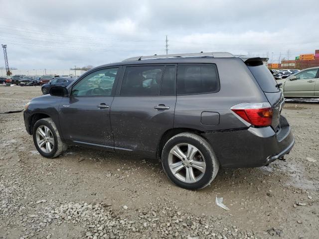 JTEES43A882106008 - 2008 TOYOTA HIGHLANDER SPORT GRAY photo 2