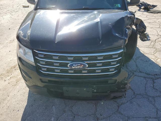 1FM5K8B82HGD22994 - 2017 FORD EXPLORER BLACK photo 12