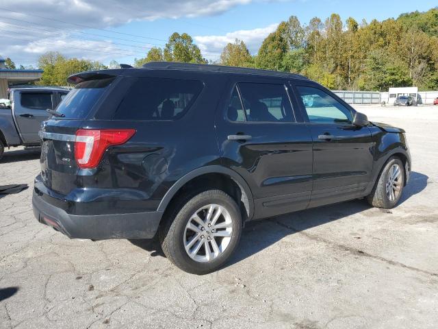 1FM5K8B82HGD22994 - 2017 FORD EXPLORER BLACK photo 3