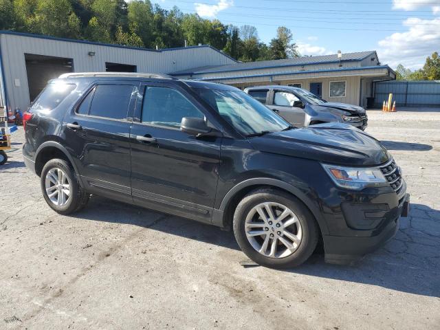 1FM5K8B82HGD22994 - 2017 FORD EXPLORER BLACK photo 4