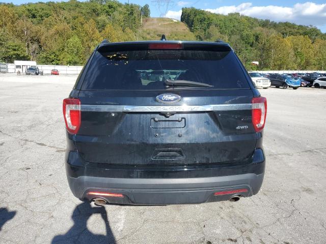 1FM5K8B82HGD22994 - 2017 FORD EXPLORER BLACK photo 6