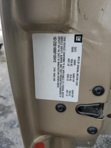 1G1ZS51886F103412 - 2006 CHEVROLET MALIBU LS 棕色 照片 12