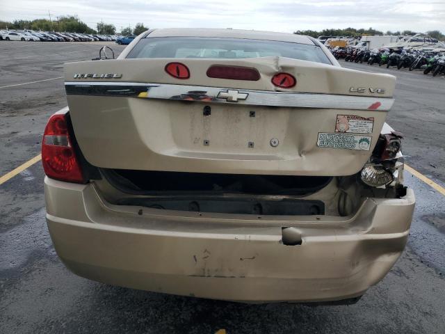 1G1ZS51886F103412 - 2006 CHEVROLET MALIBU LS 棕色 照片 6