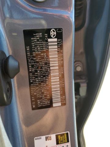 5YFEPMAE6MP221987 - 2021 TOYOTA COROLLA LE GRAY photo 13