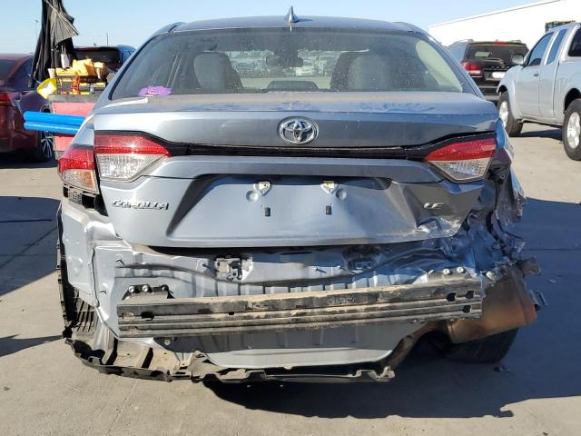 5YFEPMAE6MP221987 - 2021 TOYOTA COROLLA LE GRAY photo 6