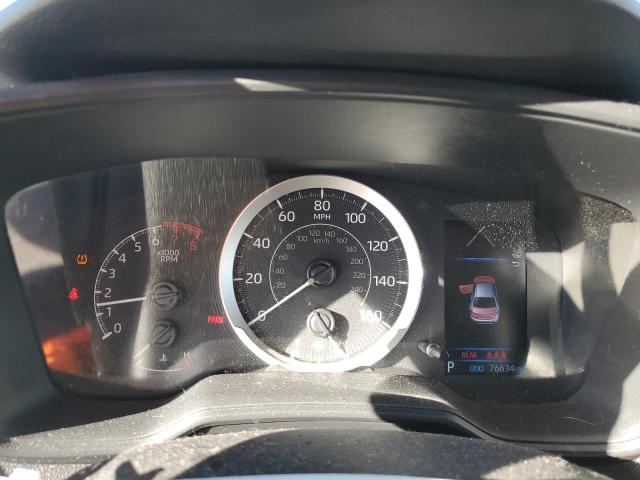 5YFEPMAE6MP221987 - 2021 TOYOTA COROLLA LE GRAY photo 9