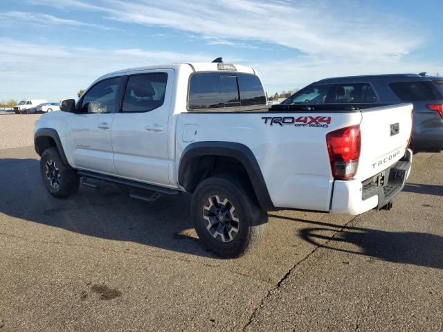 3TMCZ5AN0HM058368 - 2017 TOYOTA TACOMA DOUBLE CAB WHITE photo 2
