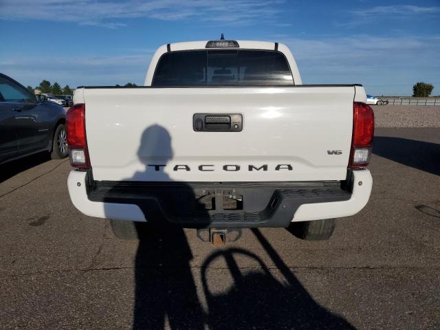 3TMCZ5AN0HM058368 - 2017 TOYOTA TACOMA DOUBLE CAB WHITE photo 6