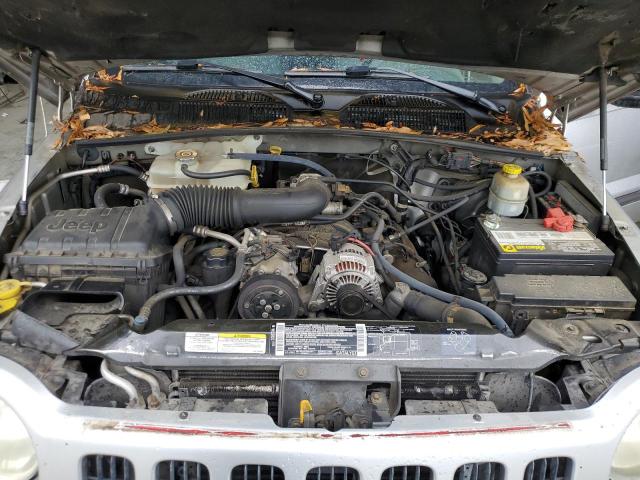 1J4GK48K84W277031 - 2004 JEEP LIBERTY SPORT ნაცრისფერი ფოტო 11